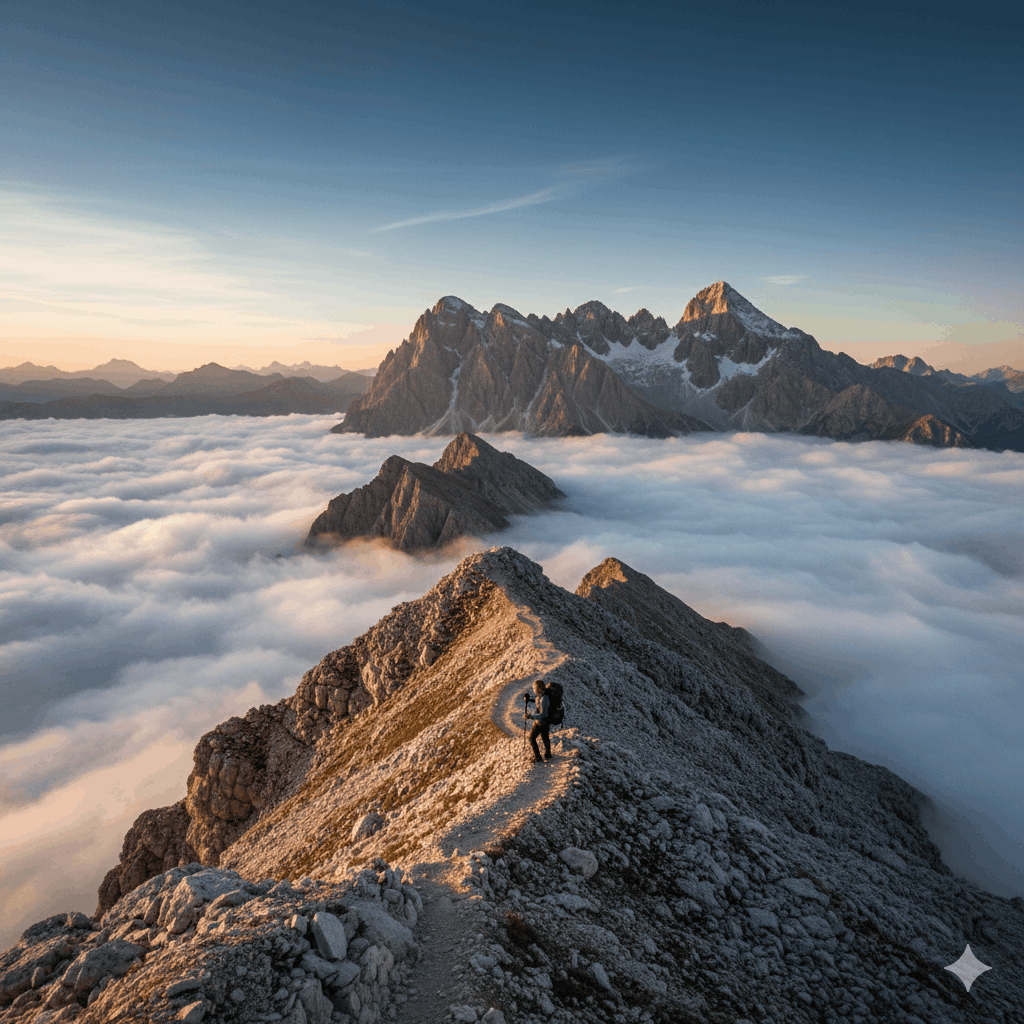 Wandern Wolken Berge rheinhoehenweg.de Sidebar