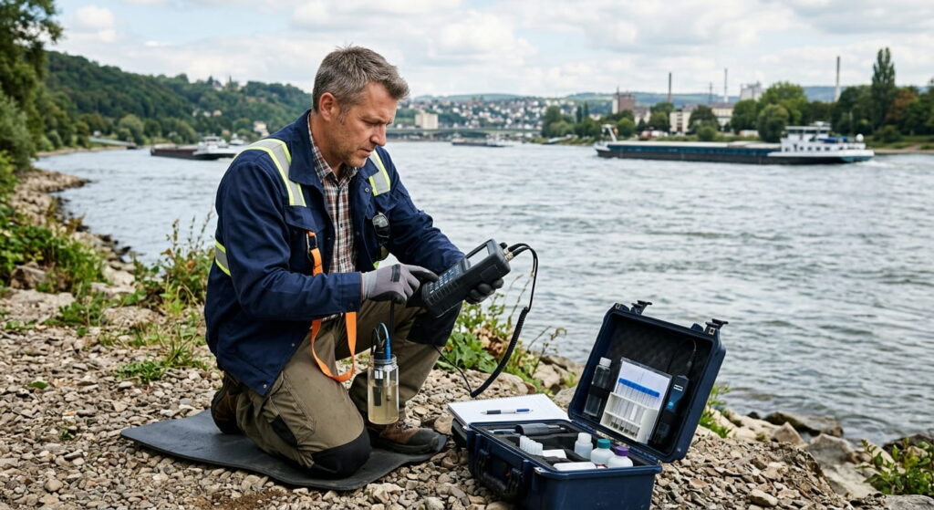 Wasserqualität & Ökologie Wassertemperaturen, Fischbestände und Sedimentdaten des Rheins 2026